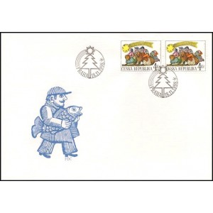 0198-199 FDC (série) - Vánoce