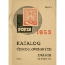 Katalog československých známek POFIS 1953