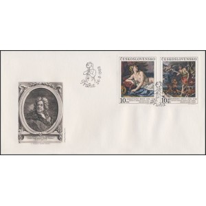 2861-2862 FDC - Poklady Národní galerie - Sebastiano Ricci