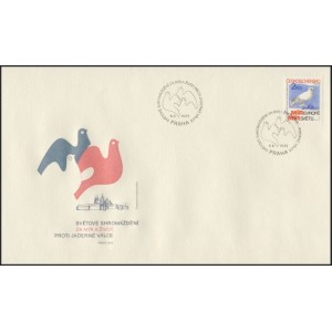 2596 FDC - Shromáždění za mír a život Praha 1983