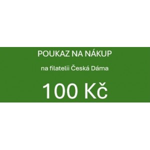 Dárkový poukaz na 100 Kč