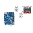 1321 FDC - Václav Špála: Jablka